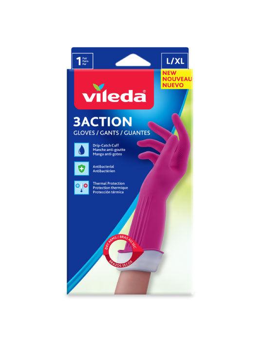 Vileda Guante 3-Action Talla L/XL 1 par - Puntolimpieza